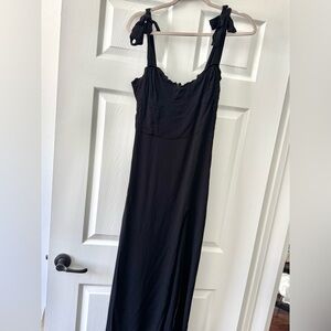 Breezy Black Summer Maxi Dress